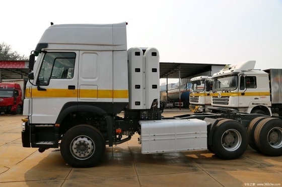 Caminhão pesado nacional de segunda mão de 0 Km HOWO 380 cavalos de potência 6X4 CNG caminhões tractor