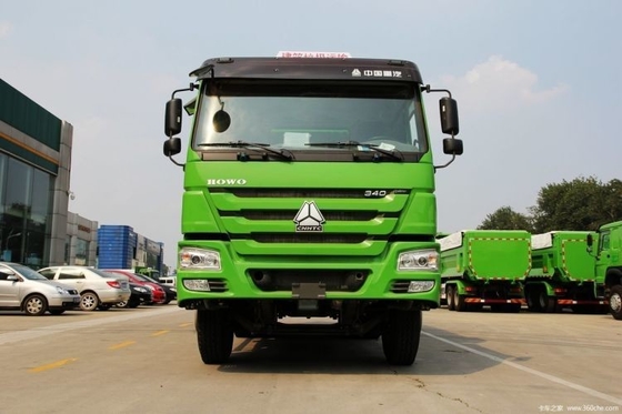 Comprado Usado HOWO Dump Tipper Truck 6X4 340 HP 5,6m para transporte de carga pesada
