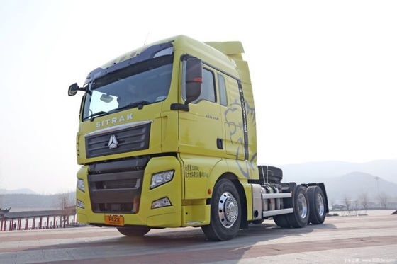 540 HP 6X4 Sinotruck SITRAK C7H Trator de caminhão pesado com tipo e características de direção certas
