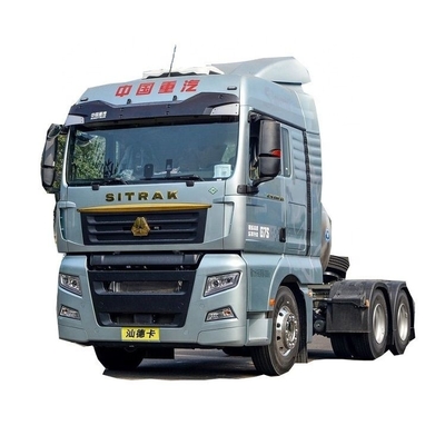 Cabeça de trator de caminhão usado Sinotruk SITRAK G7S 530 HP 6X4 GNL engrenagem automática com fluido lento