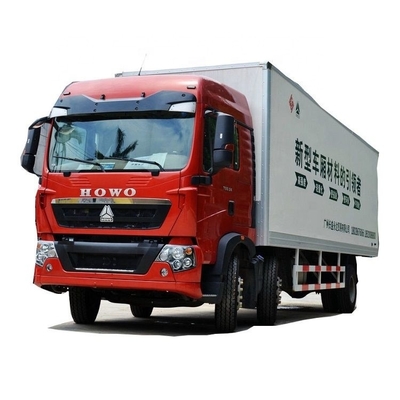 240hp 6X2 9,5 metros Van Truck para Hot Usado da National Heavy Truck HOWO T5G