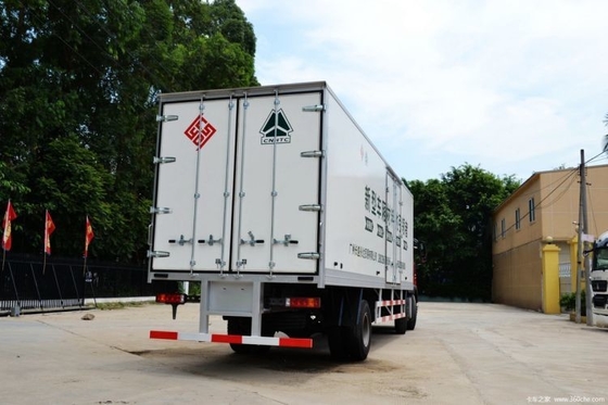 240hp 6X2 9,5 metros Van Truck para Hot Usado da National Heavy Truck HOWO T5G