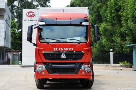 240hp 6X2 9,5 metros Van Truck para Hot Usado da National Heavy Truck HOWO T5G