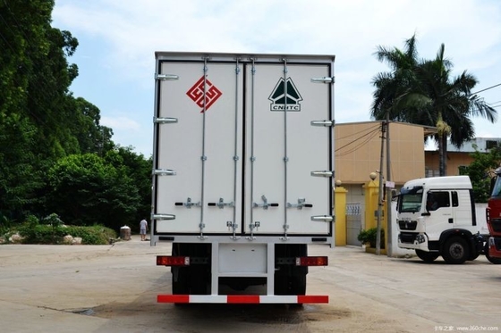 240hp 6X2 9,5 metros Van Truck para Hot Usado da National Heavy Truck HOWO T5G