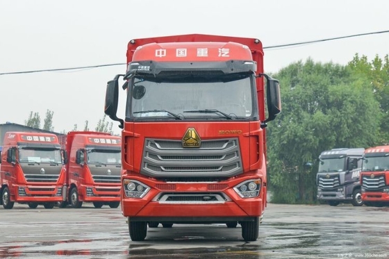 Caminhão de carga média 220HP Sinotruk HOWo N5W 4X2 6.7m Caminhão de rede de armazém com câmera traseira 360 °