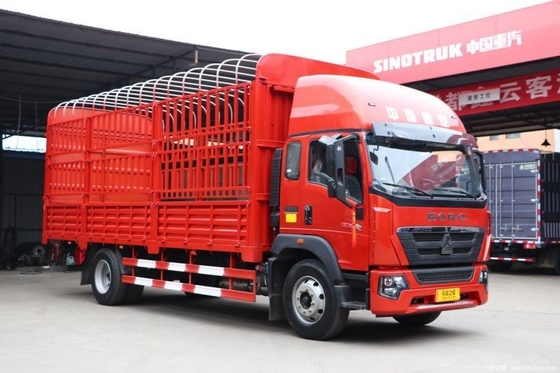 Direção Direita SinotruK HOWO G5X Card 4X2 220 HP 6.75m Caminhão de Semi-Armazém com ABS
