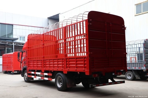 Direção Direita SinotruK HOWO G5X Card 4X2 220 HP 6.75m Caminhão de Semi-Armazém com ABS