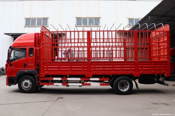 Direção Direita SinotruK HOWO G5X Card 4X2 220 HP 6.75m Caminhão de Semi-Armazém com ABS