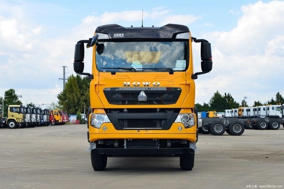 Weichai Motor 400 HP 6X4 6.3m camião de descarga para 2 passageiros no camião pesado nacional