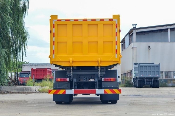 Weichai Motor 400 HP 6X4 6.3m camião de descarga para 2 passageiros no camião pesado nacional