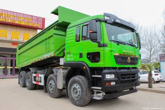 WEICHAI Motor 12 Forward Shift caminhão pesado nacional HOWO TX7 460 HP 8X4 6,5m camiões de descarga