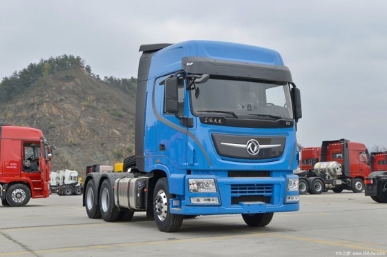 5001-10000 kg Peso bruto do veículo Dongfeng Tianlong KX 450hp 6X4 Tractor Truck Head