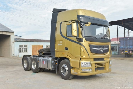2 Mudança para trás Dongfeng Tianlong KX 520hp 6X4 cabeça de caminhão tractor para o segmento de caminhões pesados