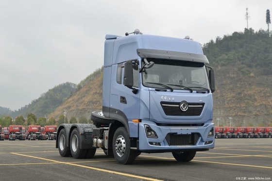 Dongfeng Tianlong KL 465 HP 6X4 Tractor Truck Head com grande capacidade do tanque de combustível