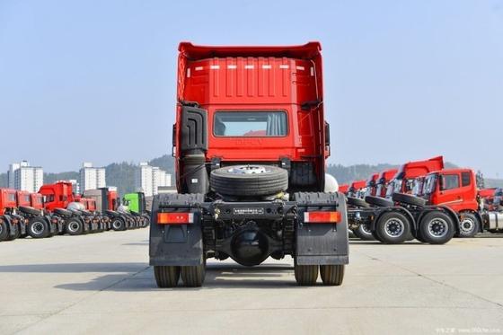 Meia fileira de assentos fileiras Dongfeng Tianlong KL 385 HP 4X2 caminhões tractor com touch screen