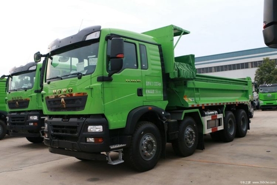 SINOTRUCK HOWO TX camião pesado 350 HP 8X4 6.8m camiões de descarga para aplicações pesadas
