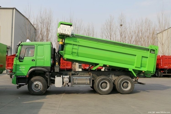Mercado de automóveis usados SINOTRUCK HOWO 340 HP 6X4 6m camiões de descarga com pedido do cliente
