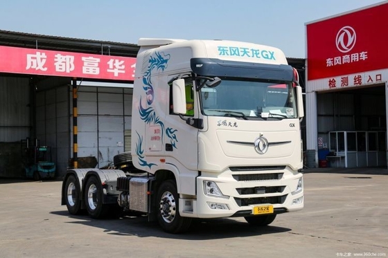 Dongfeng Tianlong GX 560 HP 6X4 caminhões-trator número de mudança de marcha atrás 2 e sistema ESC