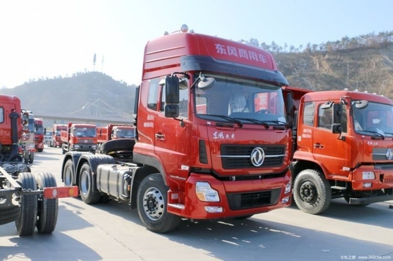 Transmissão manual Dongfeng Tianlong 420 HP 6X4 caminhões tractor para o seu negócio
