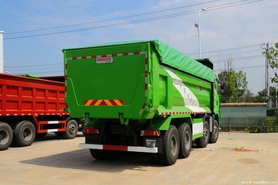 Direita de condução Tipo 12 Forward Shift Número 460HP 8X4 6,5m Dump Truck para Hot Boutique