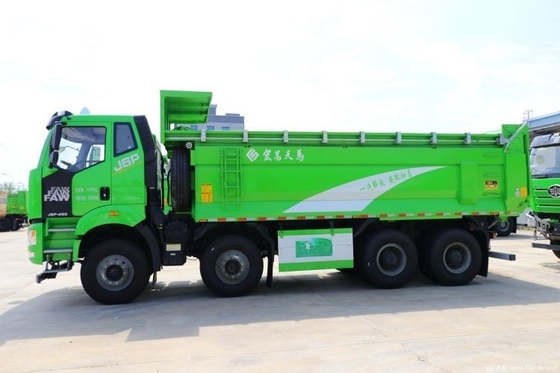 Direita de condução Tipo 12 Forward Shift Número 460HP 8X4 6,5m Dump Truck para Hot Boutique