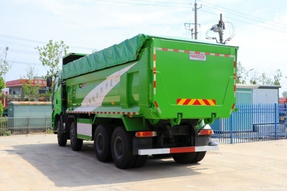 Direita de condução Tipo 12 Forward Shift Número 460HP 8X4 6,5m Dump Truck para Hot Boutique