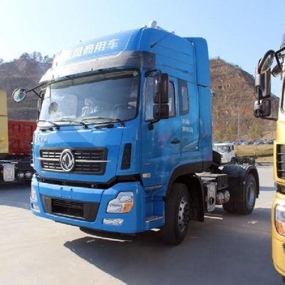 Caminhão pesado Dongfeng Tianlong 340HP 4X2 Tractor Janela automática e Euro Emission