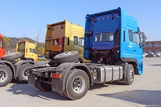 Caminhão pesado Dongfeng Tianlong 340HP 4X2 Tractor Janela automática e Euro Emission