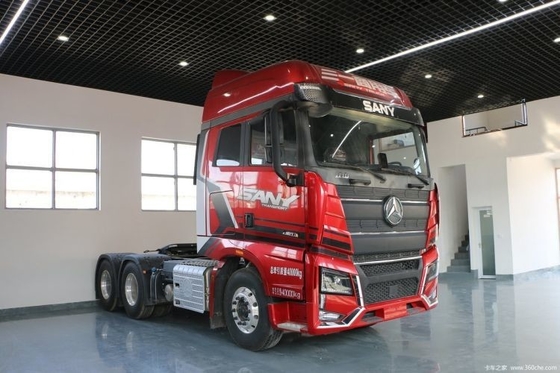 Caminhão pesado Trinity 485 HP 6X4 Caminhão diesel cabeça com suspensão de ar e assento do condutor