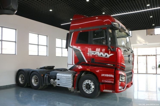 Caminhão pesado Trinity 485 HP 6X4 Caminhão diesel cabeça com suspensão de ar e assento do condutor