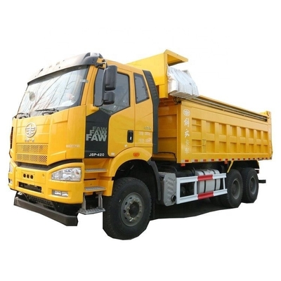 420 HP 6X4 Faw Jiefang J6P caminhão pesado versão de montanha caminhão de descarga com tela sensível ao toque
