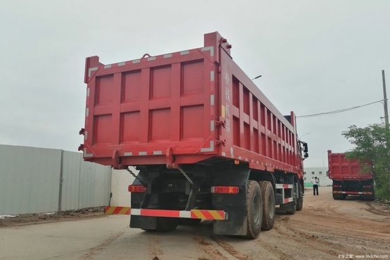 Euro 2/3/4 Emissão 460HP Faw Jiefang J6P 8X4 8,2m camiões de lixo para venda e segunda mão