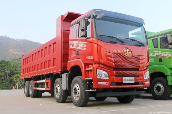 - Pronto Qingdao Jiefang JH6 camião pesado 430 HP 8X4 8,2m camião de descarga com ABS e ESC