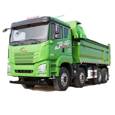 Profissional de Qingdao Jiefang JH6 430 HP 8X4 6 metros camiões de descarga com pneu número 12