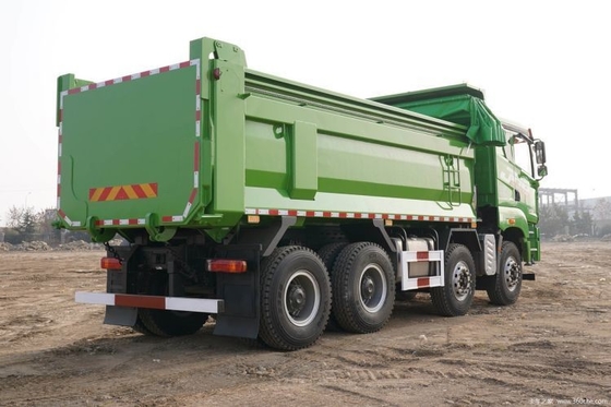 Profissional de Qingdao Jiefang JH6 430 HP 8X4 6 metros camiões de descarga com pneu número 12
