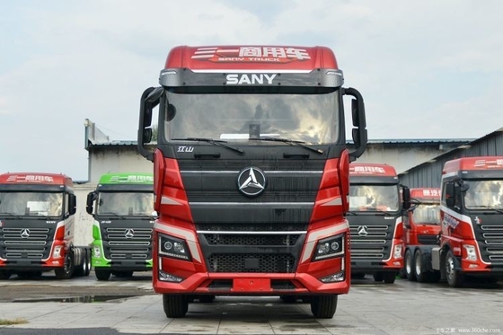 Trinity 460 HP 6X4 Caminhão pesado cabeça 0 km Trator de segmento com câmera traseira 360 °