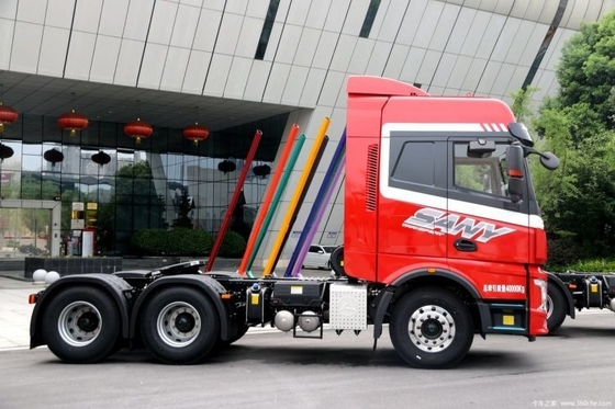 500 HP 6X4 Tractor Usado 0 Km Trinity Truck Pesado com Assento do Motorista Suspensão Aérea