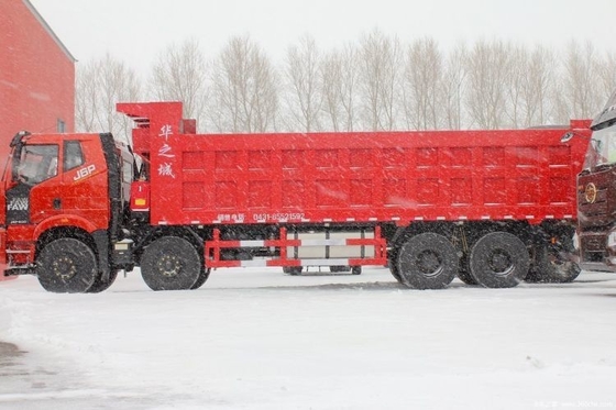 23 Hot Boutique Carros Usados Faw Jiefang J6P Caminhão Pesado 500 HP 8X4 8,5m Caminhão Tipper