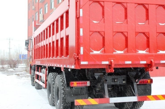 23 Hot Boutique Carros Usados Faw Jiefang J6P Caminhão Pesado 500 HP 8X4 8,5m Caminhão Tipper