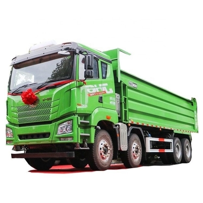 FAST Gear Box 400 HP 8X4 6,5m Qingdao Jiefang JH6 Pequeno caminhão versão piloto Dump Truck