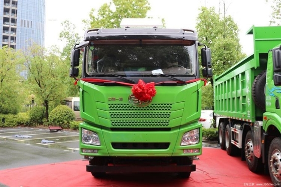FAST Gear Box 400 HP 8X4 6,5m Qingdao Jiefang JH6 Pequeno caminhão versão piloto Dump Truck