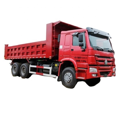 6 cilindros usados SINOTRUCK HOWO caminhão pesado 340 HP 6X4 5.6m camiões de lixo para o seu projeto