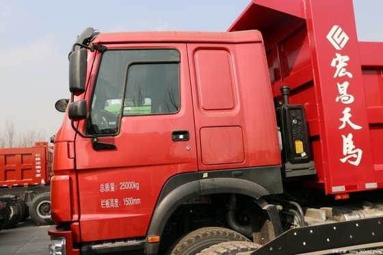 HOWO Camião pesado 380 HP 6X4 6m Camião de descarga para transporte multiuso Durável