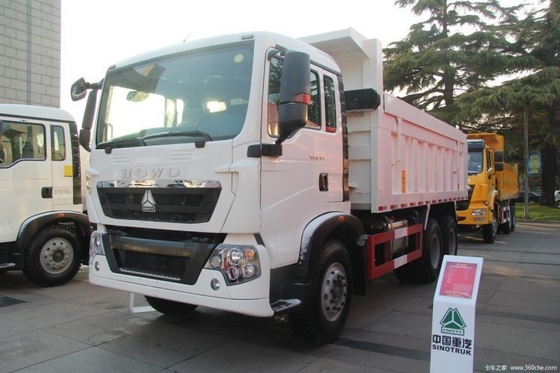 0 km Utilizado HOWO Caminhão pesado 380 HP 6X4 Caminhão de descarga para transporte de fins múltiplos