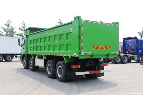 Tipo de direita de condução Caminhão pesado Foton Auman ETX 9 Série 400 HP 8X4 7,4 m Caminhão de descarga