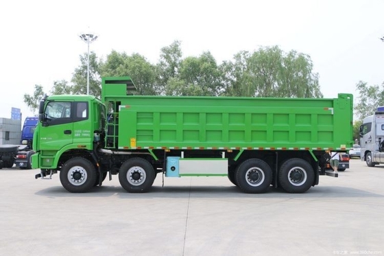 Tipo de direita de condução Caminhão pesado Foton Auman ETX 9 Série 400 HP 8X4 7,4 m Caminhão de descarga