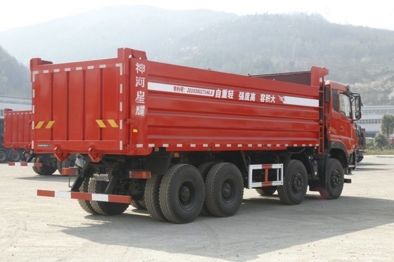 Avançado Dongfeng Veículo Comercial Tianlong KC caminhão pesado 450hp 8X4 8,6m camiões de lixo