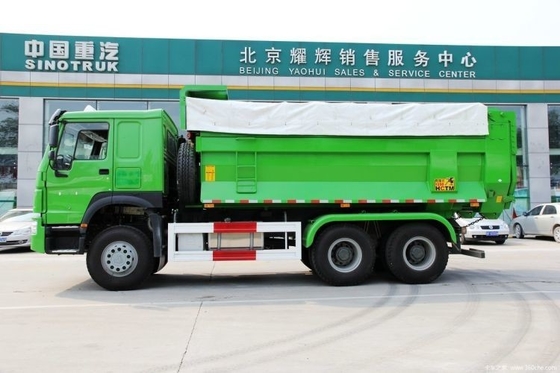Howo 340 HP 6X4 5.6m camiões de descarga com ABS e 2 número de mudança de marcha atrás