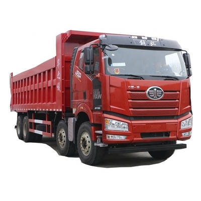 Tanque de carga de 8m Faw Jiefang J6P caminhão pesado 500 HP 8X4 caminhão de descarga com motor Sitchai