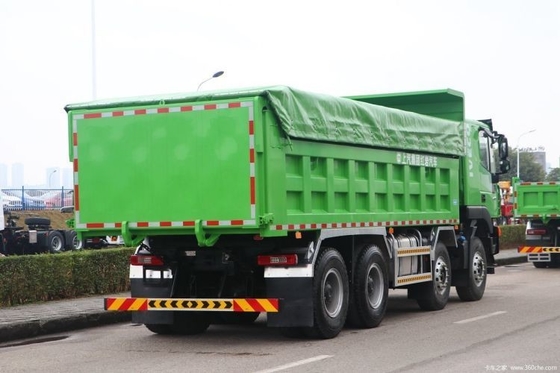 Hot segunda mão 0 Km Saic Hongyan Jieshi C6 460hp 8X4 6.7m AMT Automático Dump Truck